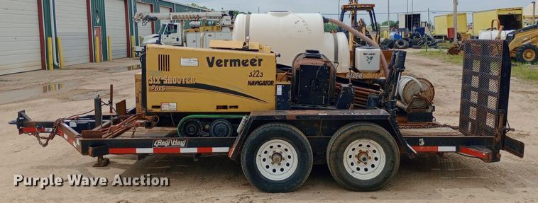 image for item NU9889 2006 Vermeer D6x6 Six Shooter directional boring unit with trailer