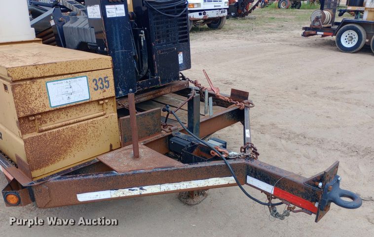 image for item NU9889 2006 Vermeer D6x6 Six Shooter directional boring unit with trailer