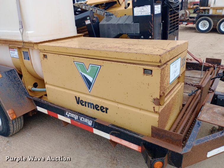 image for item NU9889 2006 Vermeer D6x6 Six Shooter directional boring unit with trailer