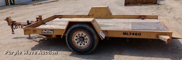 image for item NU9895 2005 Redi Haul ML7460 tilt deck equipment trailer