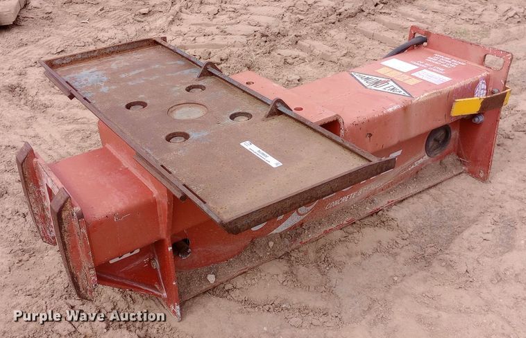 image for item NU9906 Cyclone skid steer breaker