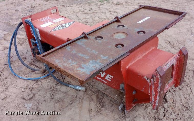 image for item NU9906 Cyclone skid steer breaker