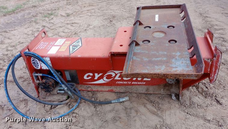 image for item NU9906 Cyclone skid steer breaker