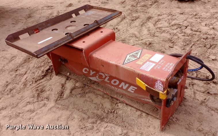 image for item NU9906 Cyclone skid steer breaker