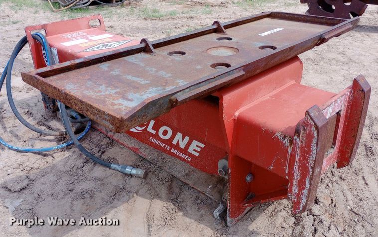 image for item NU9906 Cyclone skid steer breaker