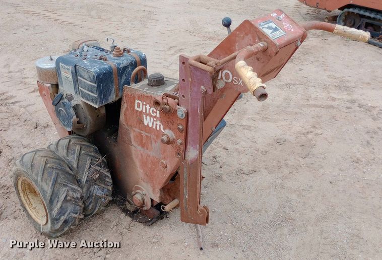 image for item NU9909 Ditch Witch 100SX vibratory cable plow