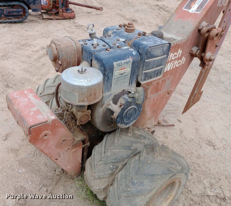 image for item NU9909 Ditch Witch 100SX vibratory cable plow