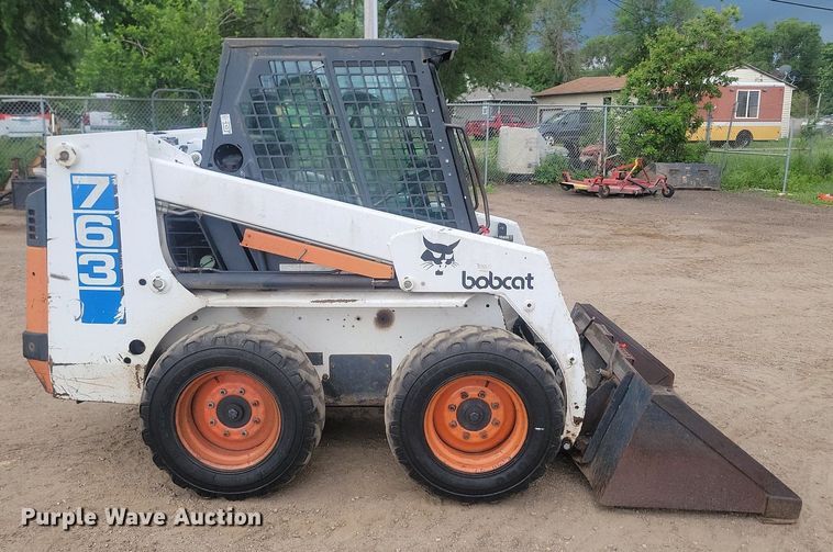 image for item NZ9930 1996 Bobcat  763 skid steer loader