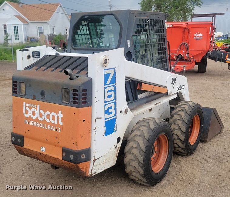 image for item NZ9930 1996 Bobcat  763 skid steer loader