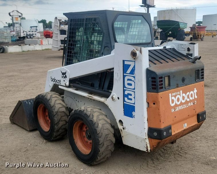 image for item NZ9930 1996 Bobcat  763 skid steer loader