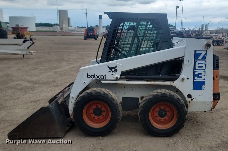 image for item NZ9930 1996 Bobcat  763 skid steer loader