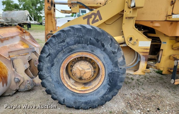 image for item NZ9933 1992 Case 721 wheel loader