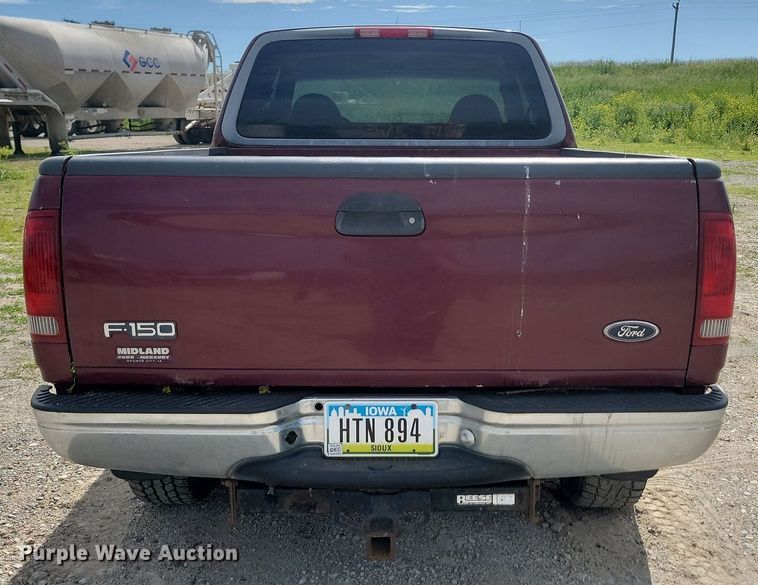 image for item NZ9944 1998 Ford F150 SuperCab pickup truck