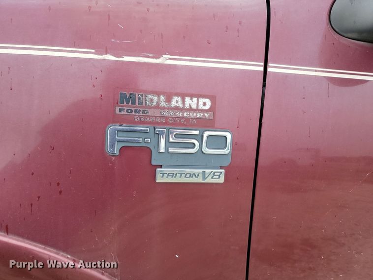 image for item NZ9944 1998 Ford F150 SuperCab pickup truck