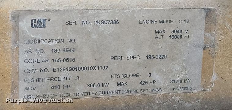 image for item NZ9947 2002 Peterbilt 378 semi truck