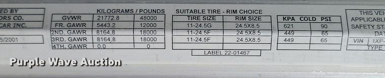 image for item NZ9947 2002 Peterbilt 378 semi truck