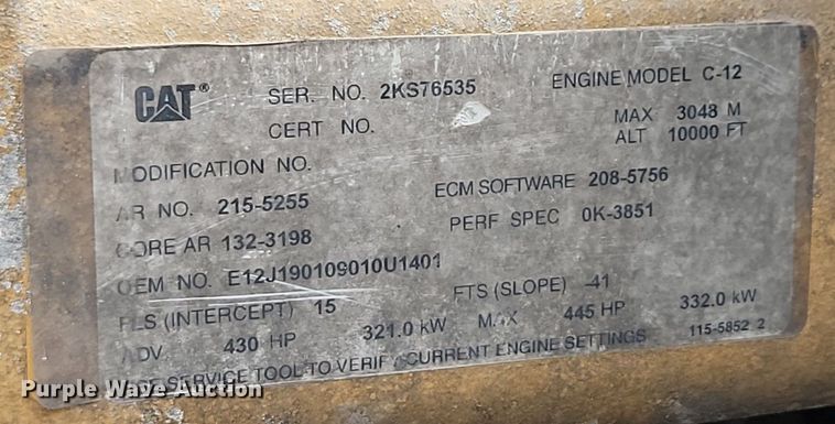 image for item NZ9949 2002 Peterbilt  378 semi truck