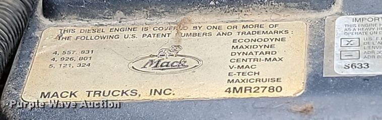 image for item NZ9950 2004 Mack CV513 ready mix truck