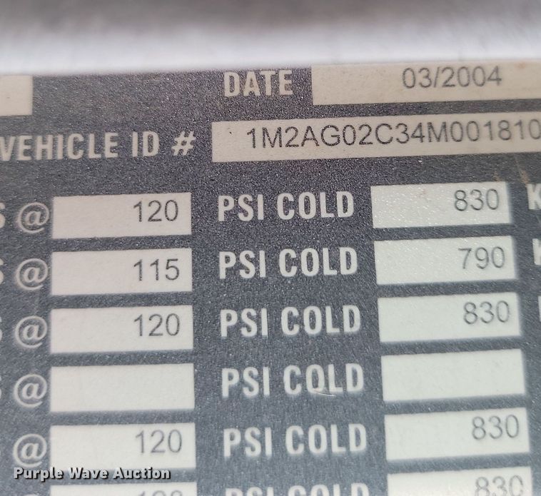 image for item NZ9950 2004 Mack CV513 ready mix truck