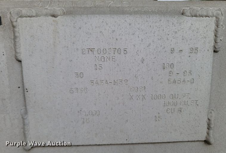 image for item NZ9952 1996 Fruehauf pneumatic dry bulk trailer