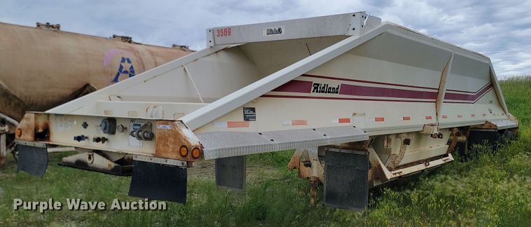 image for item NZ9953 2008 Midland MG40TC2000 bottom dump trailer