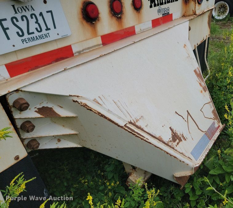 image for item NZ9953 2008 Midland MG40TC2000 bottom dump trailer