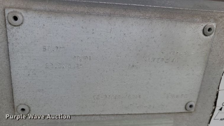 image for item NZ9956 1996 Fruehauf  pneumatic dry bulk trailer