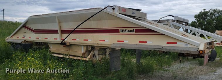 image for item NZ9957 2008 Midland  MG40TC2000 bottom dump trailer