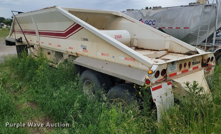 image for item NZ9957 2008 Midland  MG40TC2000 bottom dump trailer