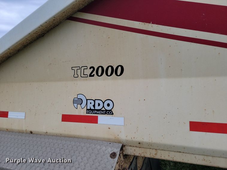 image for item NZ9957 2008 Midland  MG40TC2000 bottom dump trailer