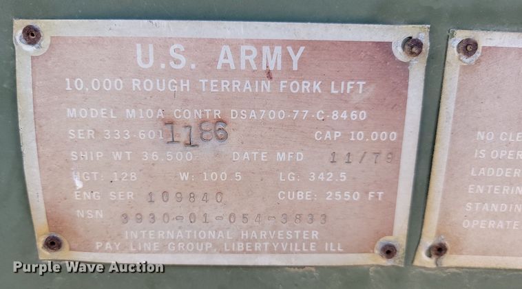 image for item NZ9961 1979 International  530 wheel loader