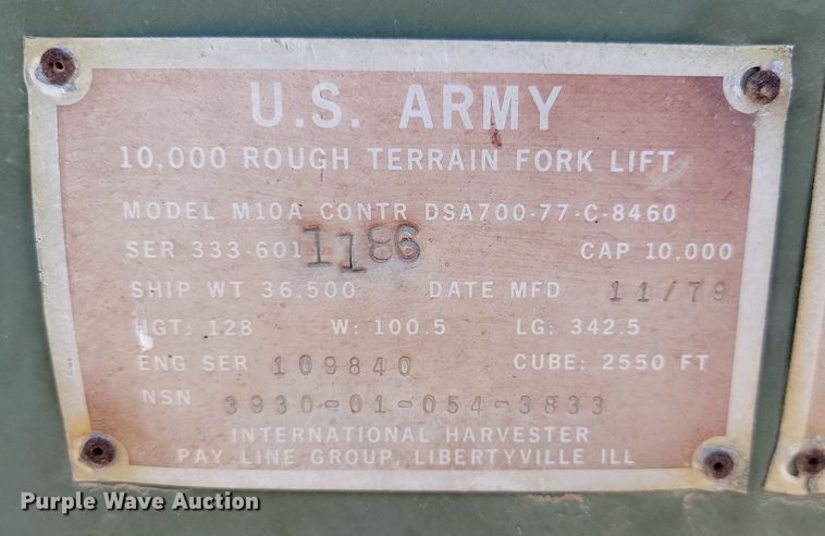 image for item NZ9961 1979 International  530 wheel loader