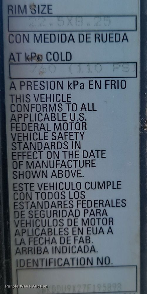 image for item NZ9974 2007 Kenworth  T800 semi truck