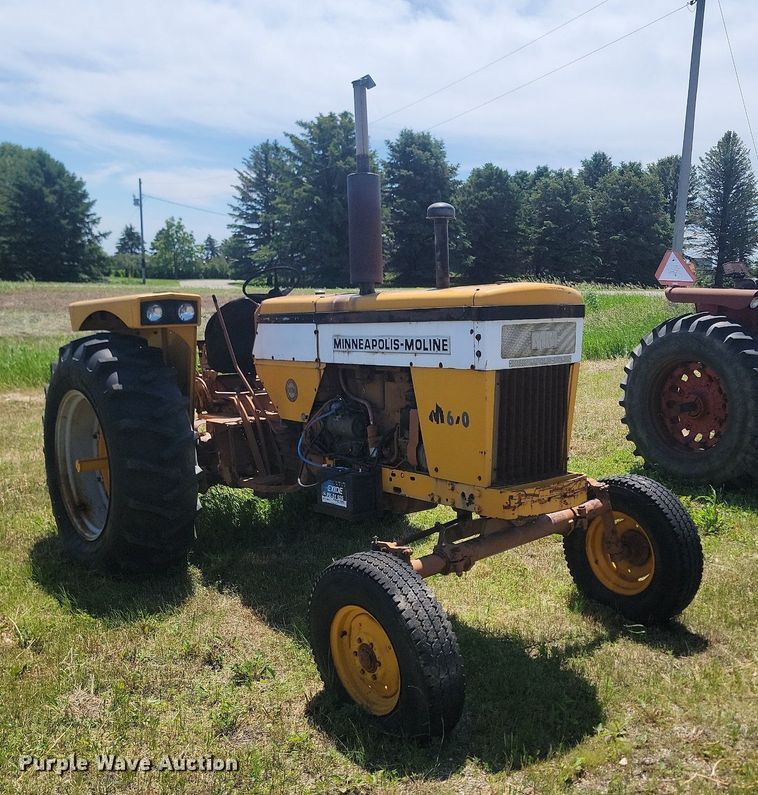 image for item NZ9976 1966 Minneapolis-Moline M670 tractor