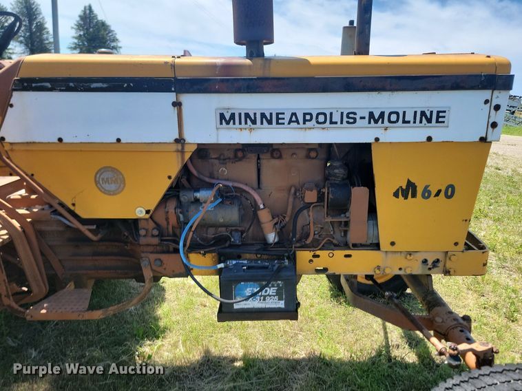 image for item NZ9976 1966 Minneapolis-Moline M670 tractor
