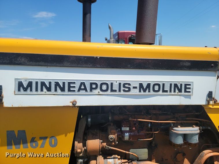 image for item NZ9976 1966 Minneapolis-Moline M670 tractor