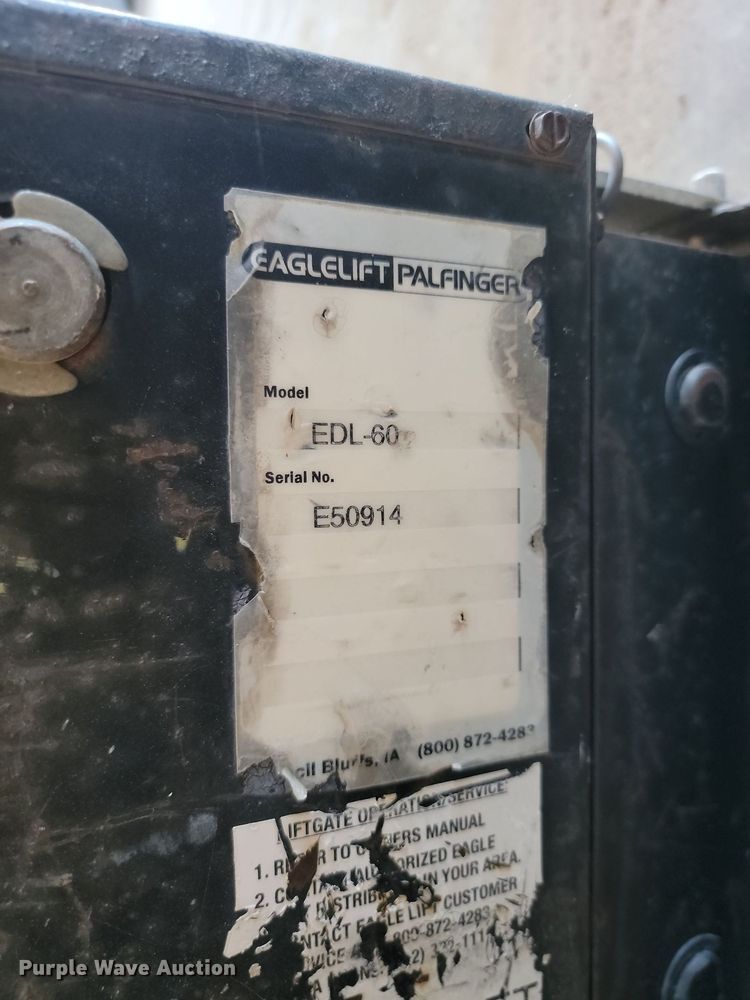 image for item NZ9995 Eagle Lift  EDL-60 end lift gate