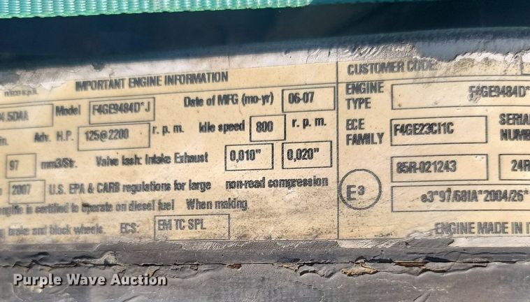 image for item OD9516 Iveco  F4GE9484D*J engine