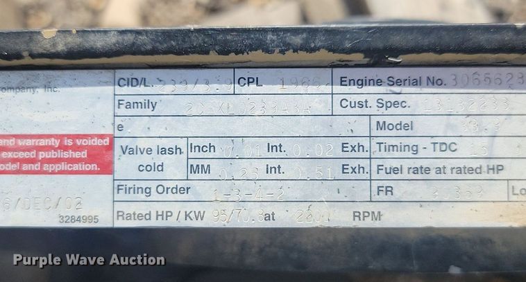 image for item OD9519 Cummins engine