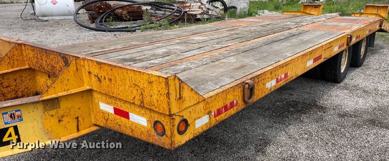 image for item OG9955 2001 Interstate 20DT equipment trailer