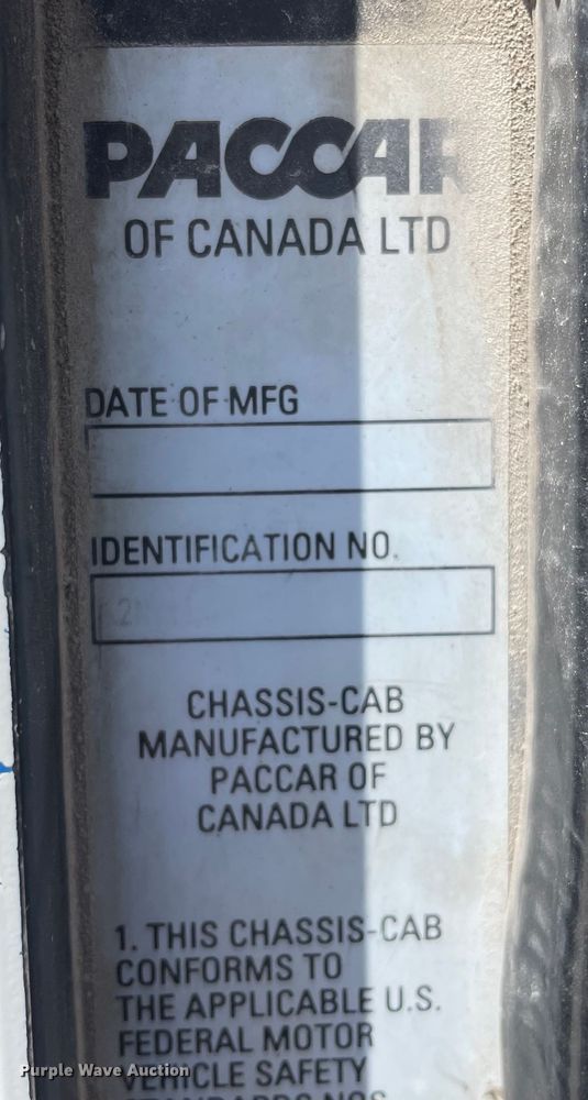 image for item OG9985 2007 Kenworth  T300 flatbed truck