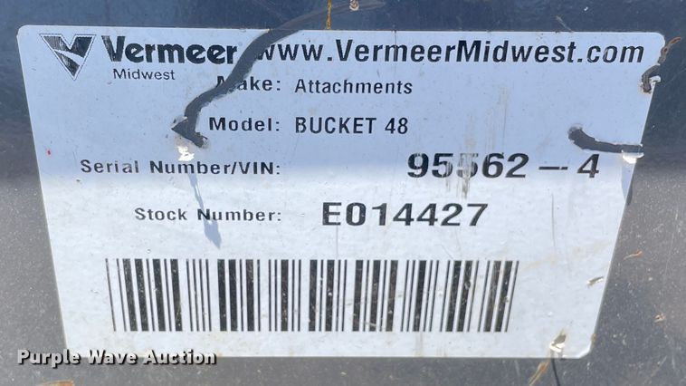 image for item OG9990 2014 Vermeer S800TX compact utility loader