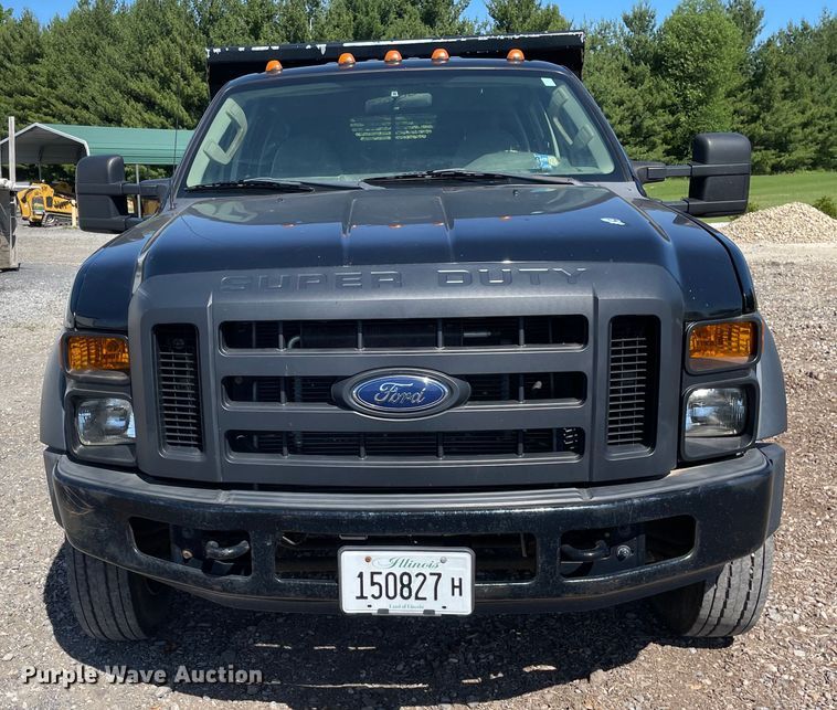 image for item OG9991 2009 Ford F450 Super Duty XL Crew Cab dump truck