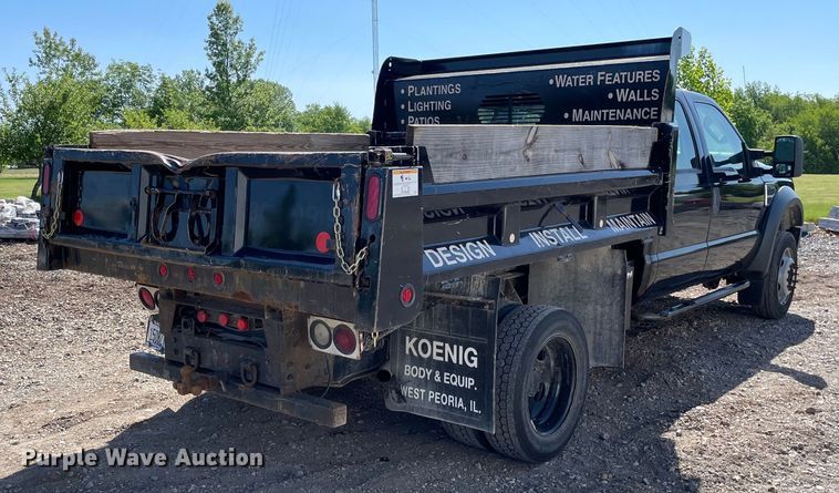 image for item OG9991 2009 Ford F450 Super Duty XL Crew Cab dump truck