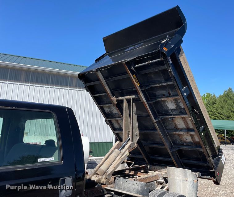 image for item OG9991 2009 Ford F450 Super Duty XL Crew Cab dump truck