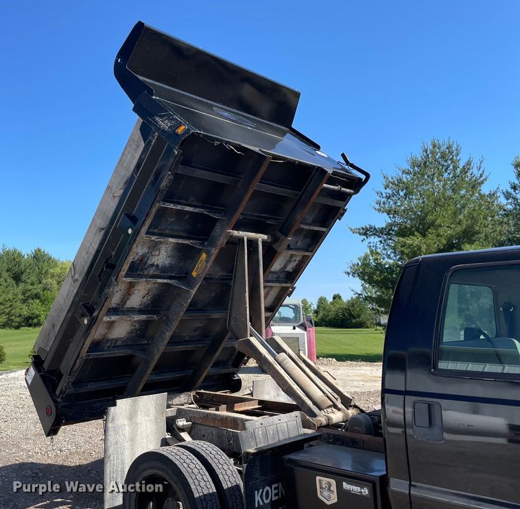 image for item OG9991 2009 Ford F450 Super Duty XL Crew Cab dump truck