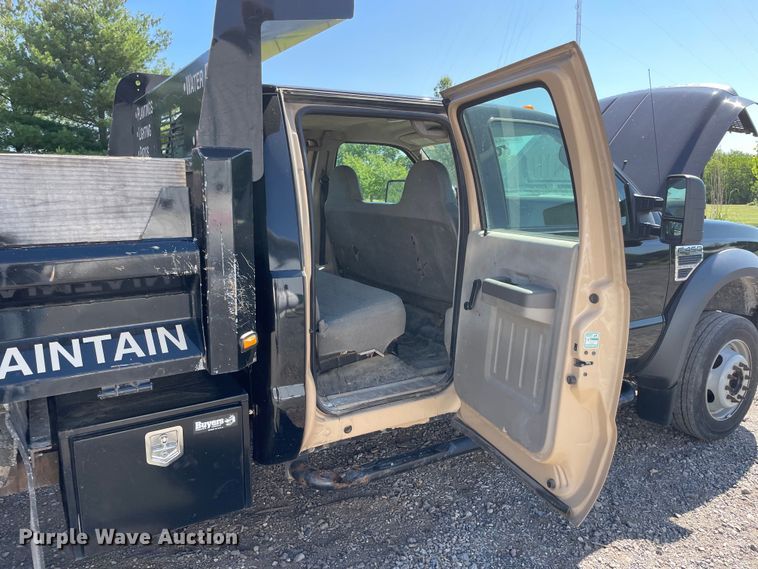 image for item OG9991 2009 Ford F450 Super Duty XL Crew Cab dump truck