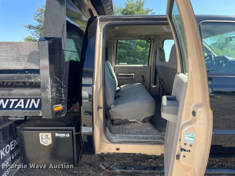 image for item OG9991 2009 Ford F450 Super Duty XL Crew Cab dump truck