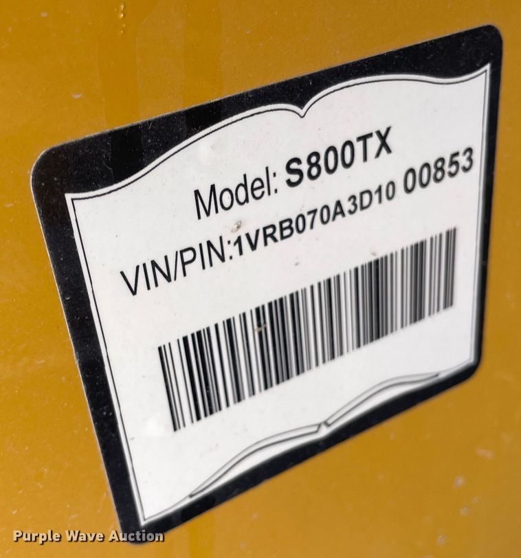 image for item OG9992 2013 Vermeer S800TX compact utility loader