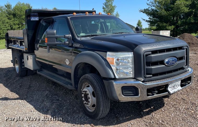 image for item OG9994 2013 Ford  F450 Super Duty  Crew Cab dump truck
